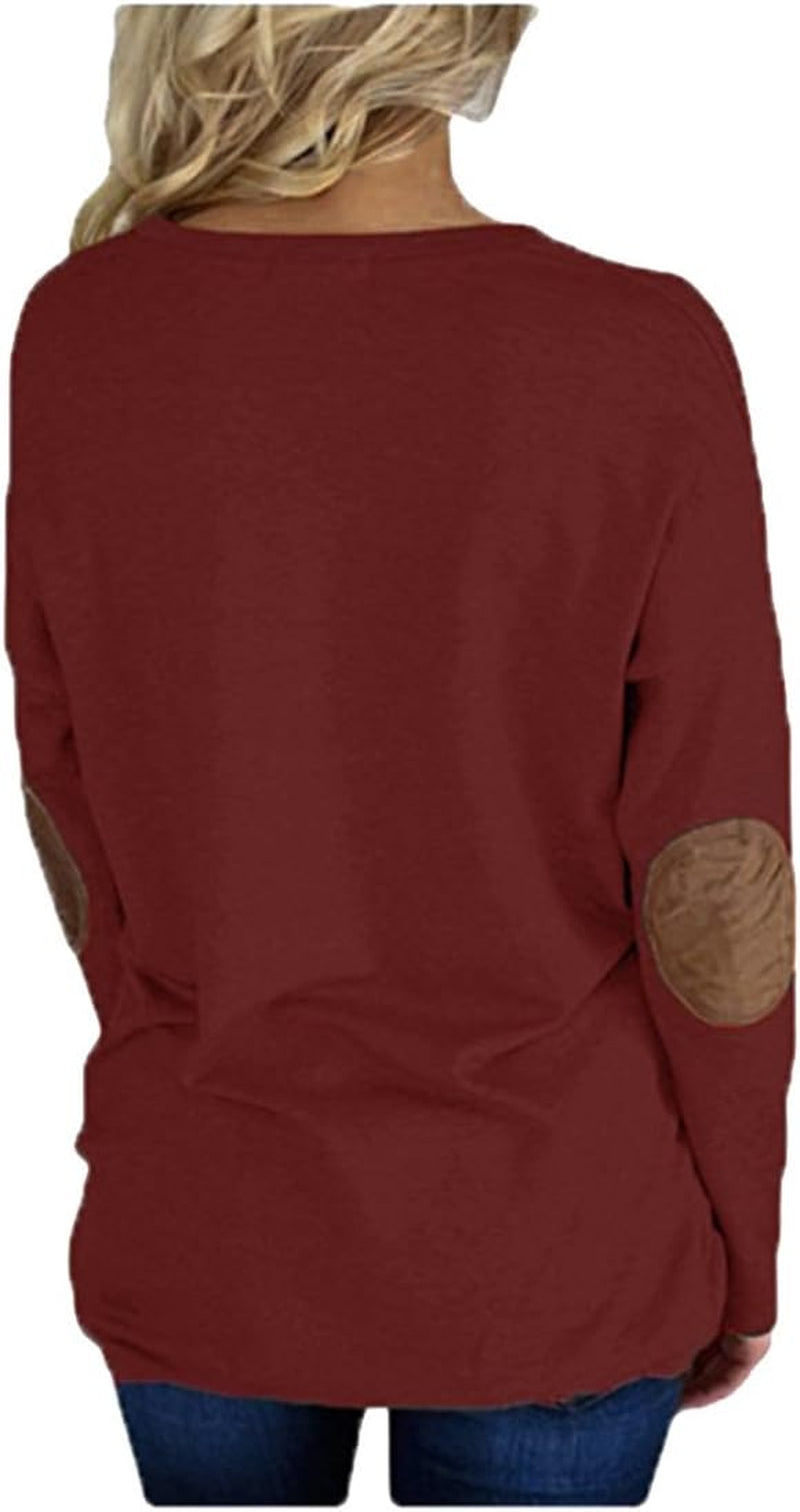 Women Mama Bear T Tee Shirt Mommy Me Outfit Wife Maternity Mom Momma Lightweight Sweatshirt Tunic Casual Loose Oversized Batwing Long Sleeve Ruby Wine Red